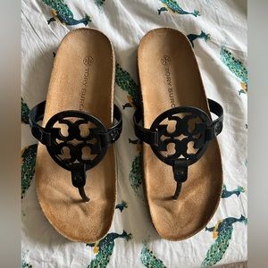Tory Burch Miller Cloud Patent Slides